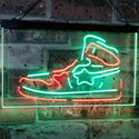 ADVPRO Sneaker Shoe Sport Running Store Shop Display Dual Color LED Neon Sign st6-i3071 - Green & Red