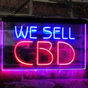 ADVPRO CBD Sold Here Dual Color LED Neon Sign st6-i3091 - Red & Blue