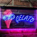 ADVPRO Gelato Ice Cream Kid Room Decor Dual Color LED Neon Sign st6-i3111 - Red & Blue