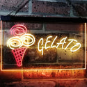 ADVPRO Gelato Ice Cream Kid Room Decor Dual Color LED Neon Sign st6-i3111 - Red & Yellow