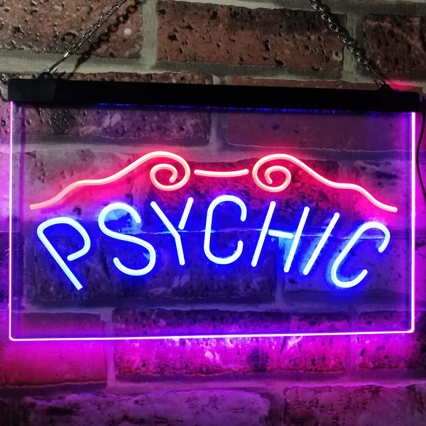 ADVPRO Psychic Readings Dual Color LED Neon Sign st6-i3115 - Red & Blue