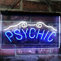 ADVPRO Psychic Readings Dual Color LED Neon Sign st6-i3115 - White & Blue
