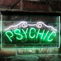 ADVPRO Psychic Readings Dual Color LED Neon Sign st6-i3115 - White & Green