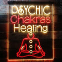 ADVPRO Psychic Chakras Healing Display Shop  Dual Color LED Neon Sign st6-i3183 - Red & Yellow