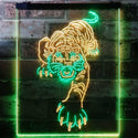 ADVPRO Tigers Man Cave Sport  Dual Color LED Neon Sign st6-i3195 - Green & Yellow
