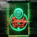 ADVPRO Candy Shop Sweet Kid Room  Dual Color LED Neon Sign st6-i3219 - Green & Red