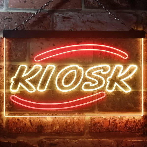 ADVPRO Kiosk Display Dual Color LED Neon Sign st6-i3246 - Red & Yellow