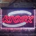 ADVPRO Kiosk Display Dual Color LED Neon Sign st6-i3246 - White & Red