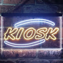 ADVPRO Kiosk Display Dual Color LED Neon Sign st6-i3246 - White & Yellow