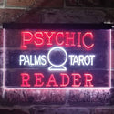 ADVPRO Psychic Palms Tarot Reader Dual Color LED Neon Sign st6-i3250 - White & Red