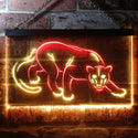 ADVPRO Panther Animal Room Display Dual Color LED Neon Sign st6-i3257 - Red & Yellow