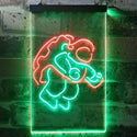 ADVPRO Astronaut Spaceman Outer Space Beer  Dual Color LED Neon Sign st6-i3288 - Green & Red