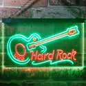 ADVPRO Guitar Hard Rock Music Dual Color LED Neon Sign st6-i3295 - Green & Red