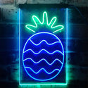 ADVPRO Pineapple Fruit Store  Dual Color LED Neon Sign st6-i3296 - Green & Blue
