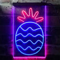 ADVPRO Pineapple Fruit Store  Dual Color LED Neon Sign st6-i3296 - Red & Blue