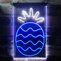 ADVPRO Pineapple Fruit Store  Dual Color LED Neon Sign st6-i3296 - White & Blue