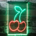 ADVPRO Cherry Fruit Store  Dual Color LED Neon Sign st6-i3297 - Green & Red