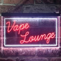 ADVPRO Vape Lounge Man Cave Room Dual Color LED Neon Sign st6-i3312 - White & Red