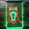 ADVPRO Dinosaur Animal Man Cave  Dual Color LED Neon Sign st6-i3357 - Green & Red