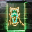 ADVPRO Dinosaur Animal Man Cave  Dual Color LED Neon Sign st6-i3357 - Green & Yellow