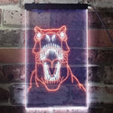 ADVPRO Dinosaur Animal Man Cave  Dual Color LED Neon Sign st6-i3357 - White & Orange