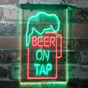 ADVPRO Beer on Tap Mug Bar  Dual Color LED Neon Sign st6-i3360 - Green & Red