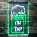 ADVPRO Beer on Tap Mug Bar  Dual Color LED Neon Sign st6-i3360 - White & Green