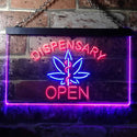 ADVPRO Dispensary Open Shop Dual Color LED Neon Sign st6-i3374 - Blue & Red