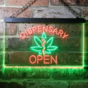 ADVPRO Dispensary Open Shop Dual Color LED Neon Sign st6-i3374 - Green & Red