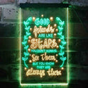 ADVPRO Good Friends Like Stars Always There Room  Dual Color LED Neon Sign st6-i3418 - Green & Yellow