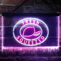 ADVPRO Fresh Squeezed Lemonade Dual Color LED Neon Sign st6-i3487 - White & Purple