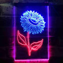 ADVPRO Sunflower Room  Dual Color LED Neon Sign st6-i3533 - Red & Blue