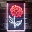 ADVPRO Sunflower Room  Dual Color LED Neon Sign st6-i3533 - White & Red