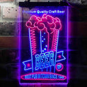 ADVPRO Best Pub in Town Beer Home Bar  Dual Color LED Neon Sign st6-i3633 - Red & Blue