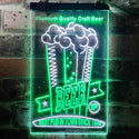 ADVPRO Best Pub in Town Beer Home Bar  Dual Color LED Neon Sign st6-i3633 - White & Green