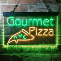 ADVPRO Gourmet Pizza Shop Display Dual Color LED Neon Sign st6-i3635 - Green & Yellow