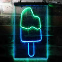 ADVPRO Popsicle Ice Cream  Dual Color LED Neon Sign st6-i3665 - Green & Blue