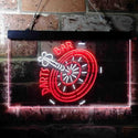 ADVPRO Darts Bar Club Scoreboard Dual Color LED Neon Sign st6-i3682 - White & Red