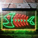 ADVPRO Fish Bond Night Club Display Room Dual Color LED Neon Sign st6-i3693 - Green & Red