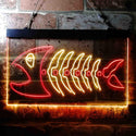 ADVPRO Fish Bond Night Club Display Room Dual Color LED Neon Sign st6-i3693 - Red & Yellow