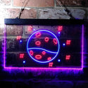 ADVPRO Mars Planet Galaxy Space Kid Room Dual Color LED Neon Sign st6-i3702 - Blue & Red