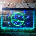 ADVPRO Mars Planet Galaxy Space Kid Room Dual Color LED Neon Sign st6-i3702 - Green & Blue