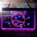 ADVPRO Mars Planet Galaxy Space Kid Room Dual Color LED Neon Sign st6-i3702 - Red & Blue