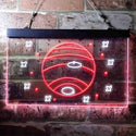 ADVPRO Neptune Planet Galaxy Space Kid Room Dual Color LED Neon Sign st6-i3703 - White & Red