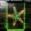 ADVPRO Sea Star  Dual Color LED Neon Sign st6-i3727 - Green & Red