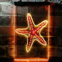 ADVPRO Sea Star  Dual Color LED Neon Sign st6-i3727 - Red & Yellow