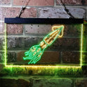 ADVPRO Squid Ocean Display Room Dual Color LED Neon Sign st6-i3735 - Green & Yellow