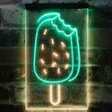 ADVPRO Ice Cream Bar Cafe  Dual Color LED Neon Sign st6-i3777 - Green & Yellow