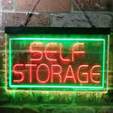 ADVPRO Self Storage Business Display Dual Color LED Neon Sign st6-i3782 - Green & Red