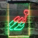 ADVPRO Gel Nails  Dual Color LED Neon Sign st6-i3807 - Green & Red